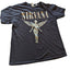 Nirvana Band Tee Women Small In Utero Tour Top Black Graphic Grunge Rock T Shirt