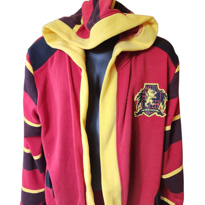 Harry Potter Gryffindor Robe Hoodie Small Medium Cosplay Wizard Cape Loungewear
