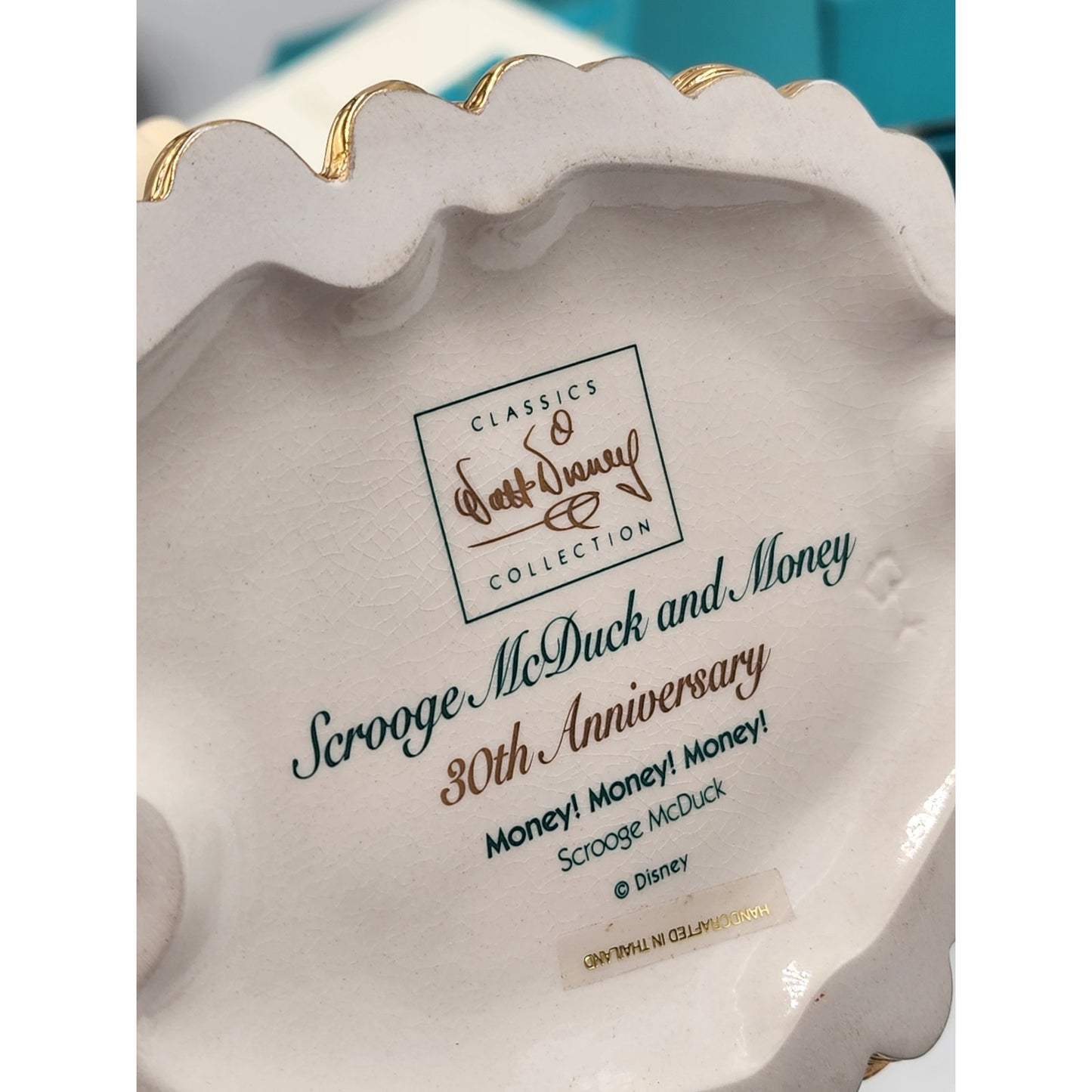 WDCC Scrooge McDuck Figurine Money! Money! Money! Disney Vintage Retired Box COA