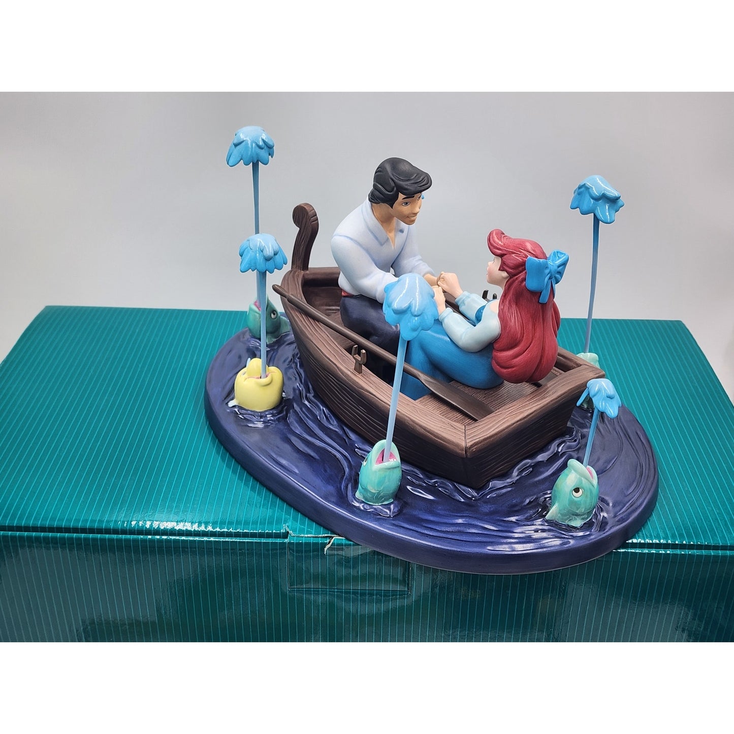 WDCC Little Mermaid Kiss the Girl Figurine Ariel Eric LE COA Box Vintage Disney