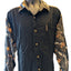 Legendary Whitetails Button Down Shirt Men 2XLT Camo Sleeves Long Sleeve Hunting