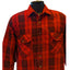 Vintage Hunters Lane Flannel Shirt Mens Medium Plaid Lumberjack Outdoor Rugged