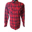 Roper Shirt Men XL Red Plaid Flannel Long Sleeve Western Snap Cowboy Rodeo Ranch