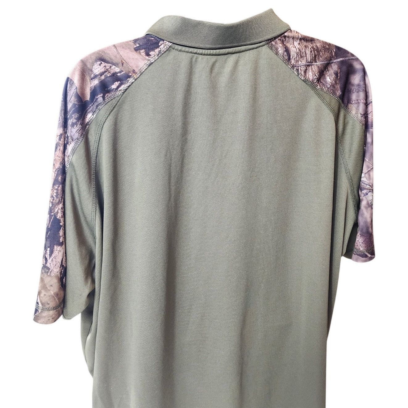 Guide Gear Polo Shirt 3XL Camo Hunting Raglan Sleeve Hunting Tactical Polyester