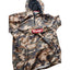 Carbon Savage Camo Pullover Windbreaker Hoodie Mens Large Womens XL Mesh Skater