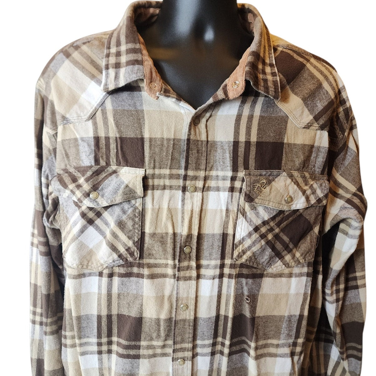 Legendary Whitetails Flannel Shirt Mens 2XT Heavyweight Western Snap Lumberjack