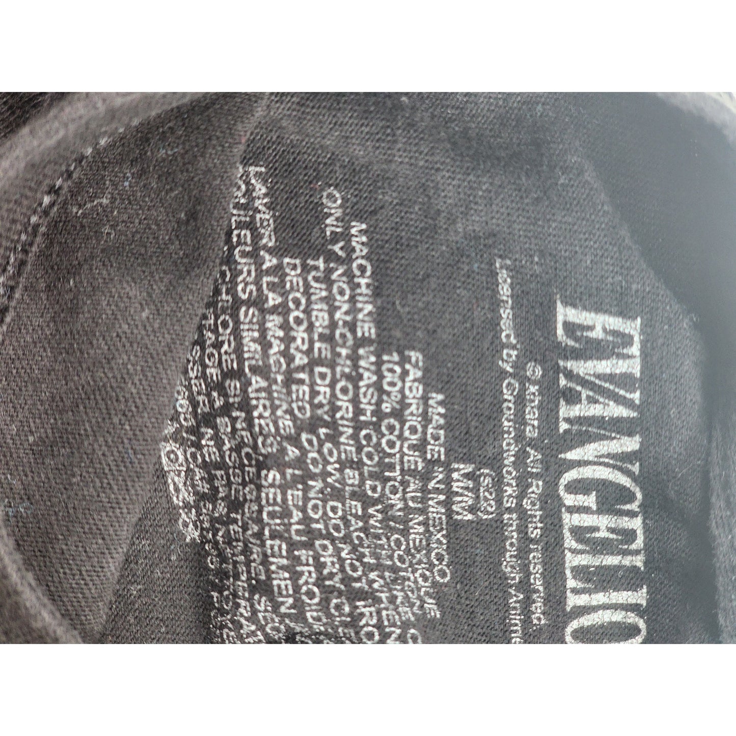 Evangelion Anime T Shirt Women Small Youth XL Rei Asuka Neon Genesis Graphic