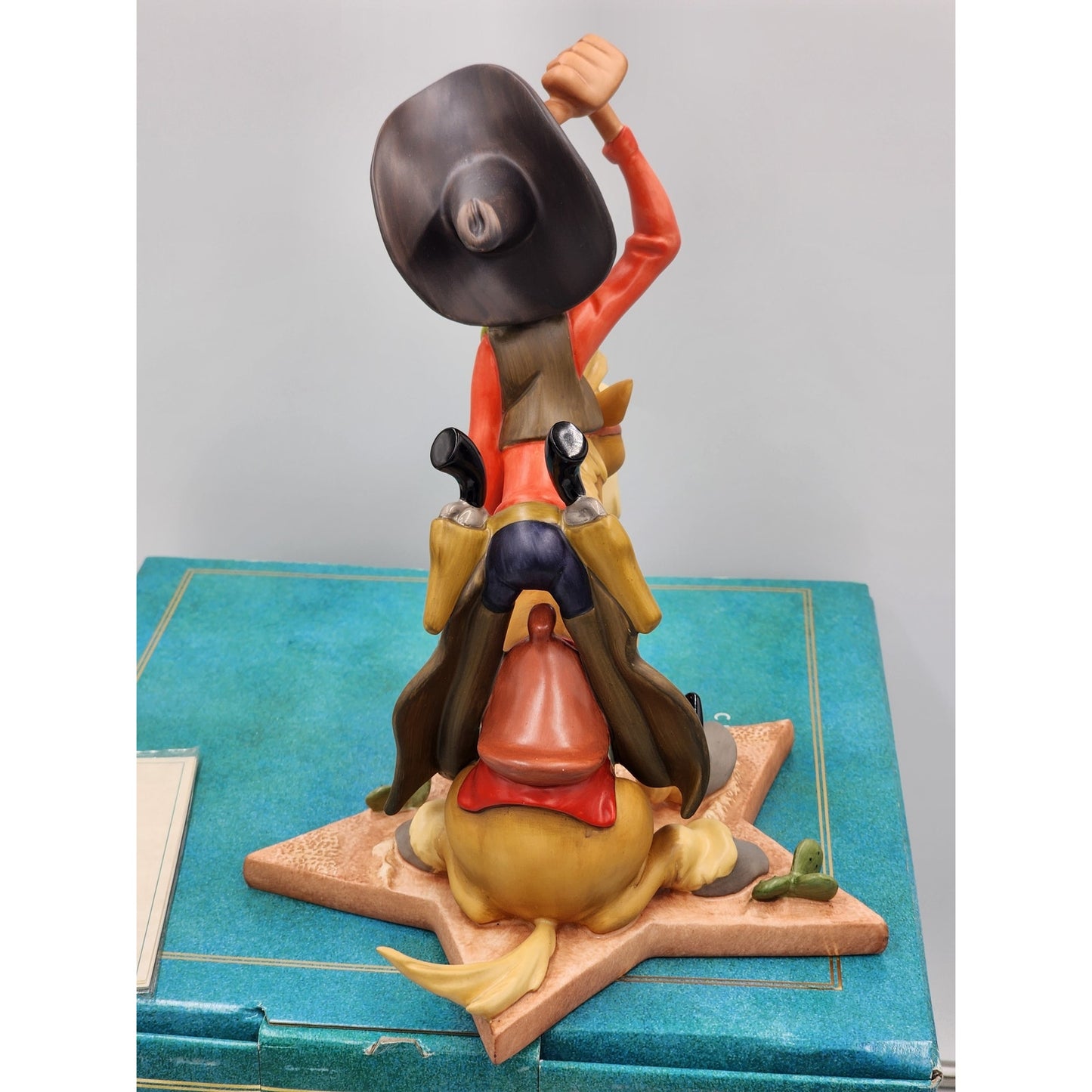 WDCC Pecos Bill Widowmaker Melody Time American Folk Heroes Disney Box COA