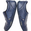 KURU Shoes Womens 11.5 Blue Leather Slip On Comfort Casual Walking Kivi Plantar