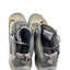 Nike Huarache Baseball Cleats 10.5 Gray Gold Metal Spikes High Top 923428-070