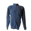 Tommy Bahama Pullover Sweatshirt Mens Large Zip Navy Blue Fleece Preppy Warm