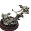 Chilmark Gros Ventre Moment of Truth Michael Boyett 82 Pewter Sculpture Western