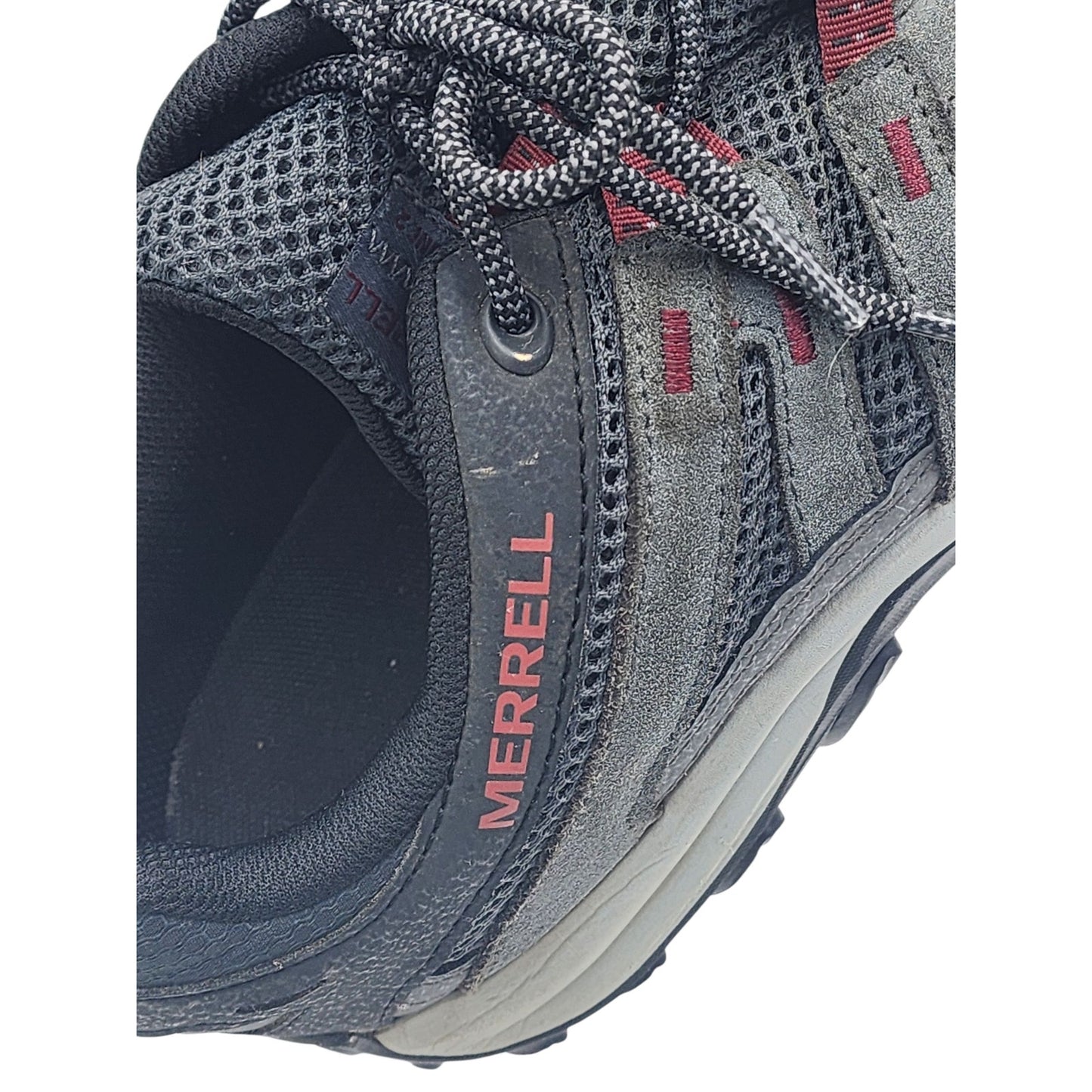 Merrell Shoes Mens 11.5 Moab Ventilator Hiking Shoes Low Trail Outdoor J037175