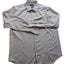 Report Collection Dress Shirt Men Large Slim 16.5 34/35 Stretch X4 Long Sleeve