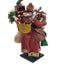 Vintage Italian Santa Figurine Italy HandPainted Old World Christmas Decor 10"