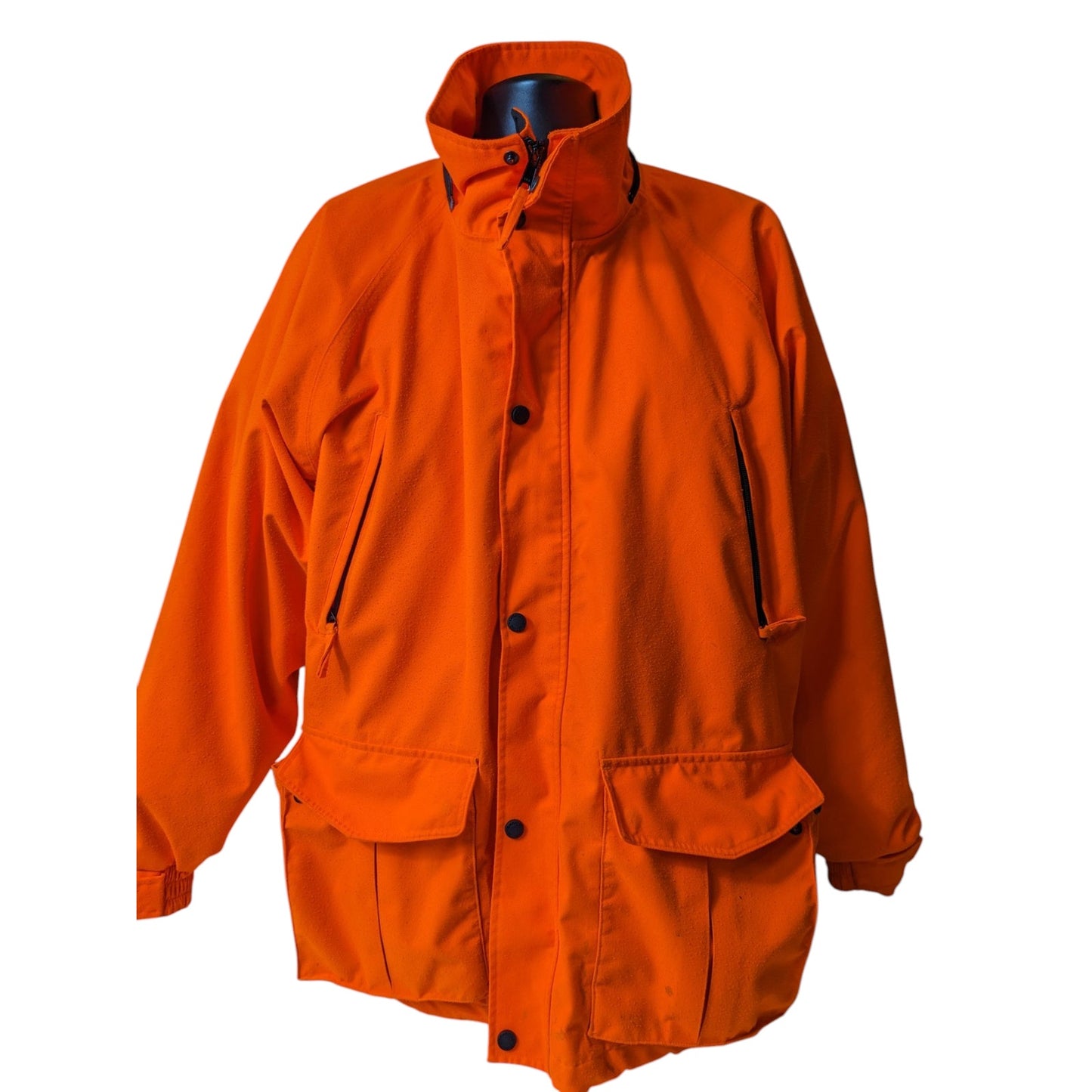 Cabelas Dry-Plus Blaze Orange Hunting Jacket Mens Large Insulated Outdoor Gear