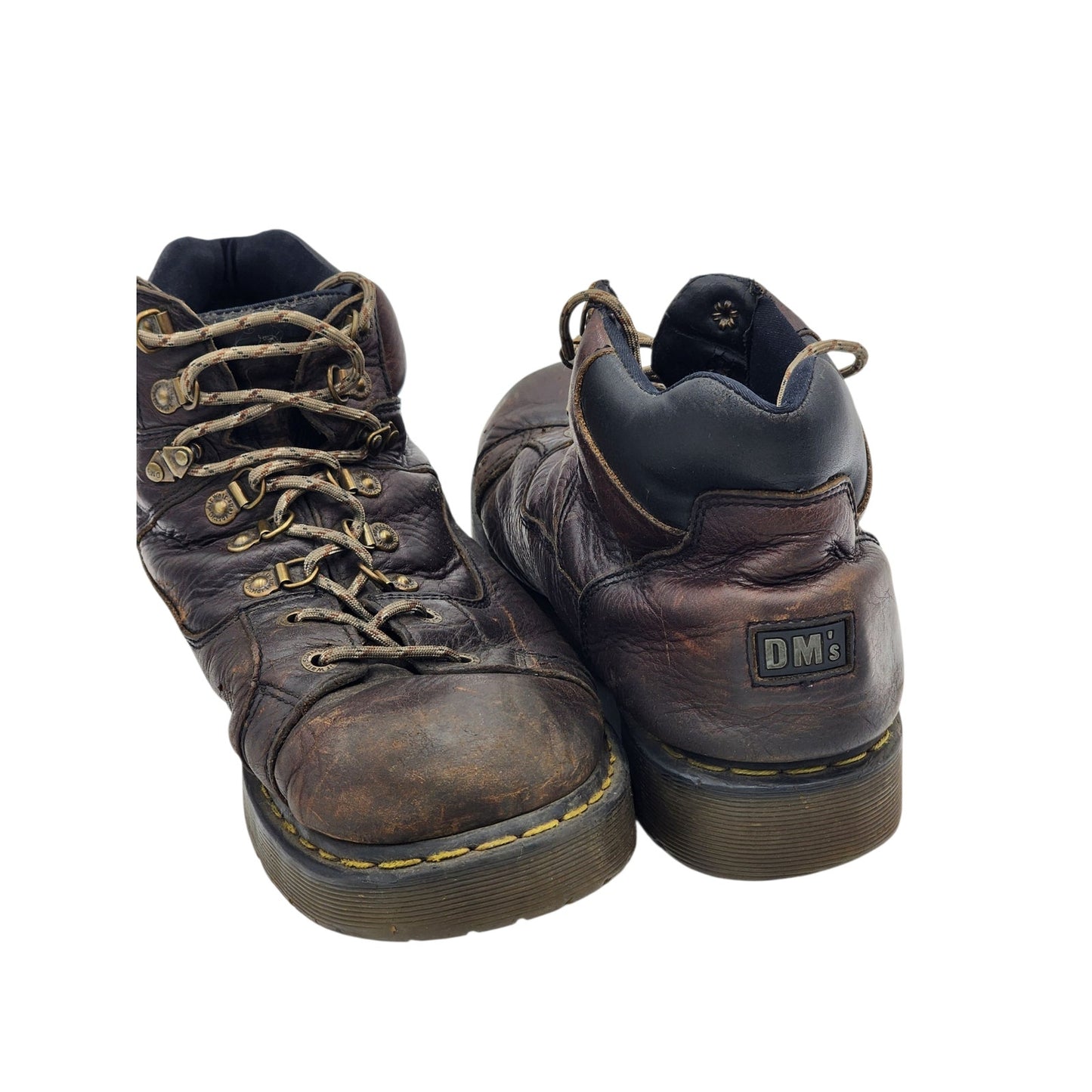 Dr Martens Boots Men 13 Steel Toe Leather Work Oil Resistant Hiking Combat 11302