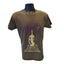 Gothic Graphic Tee T Shirt Mens Medium Short Sleeve Skeleton Macabre Heavy Metal