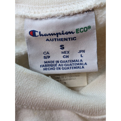Champion ECO Pullover Adult Small Sweatshirt Earth Face Graphic Bartees Change