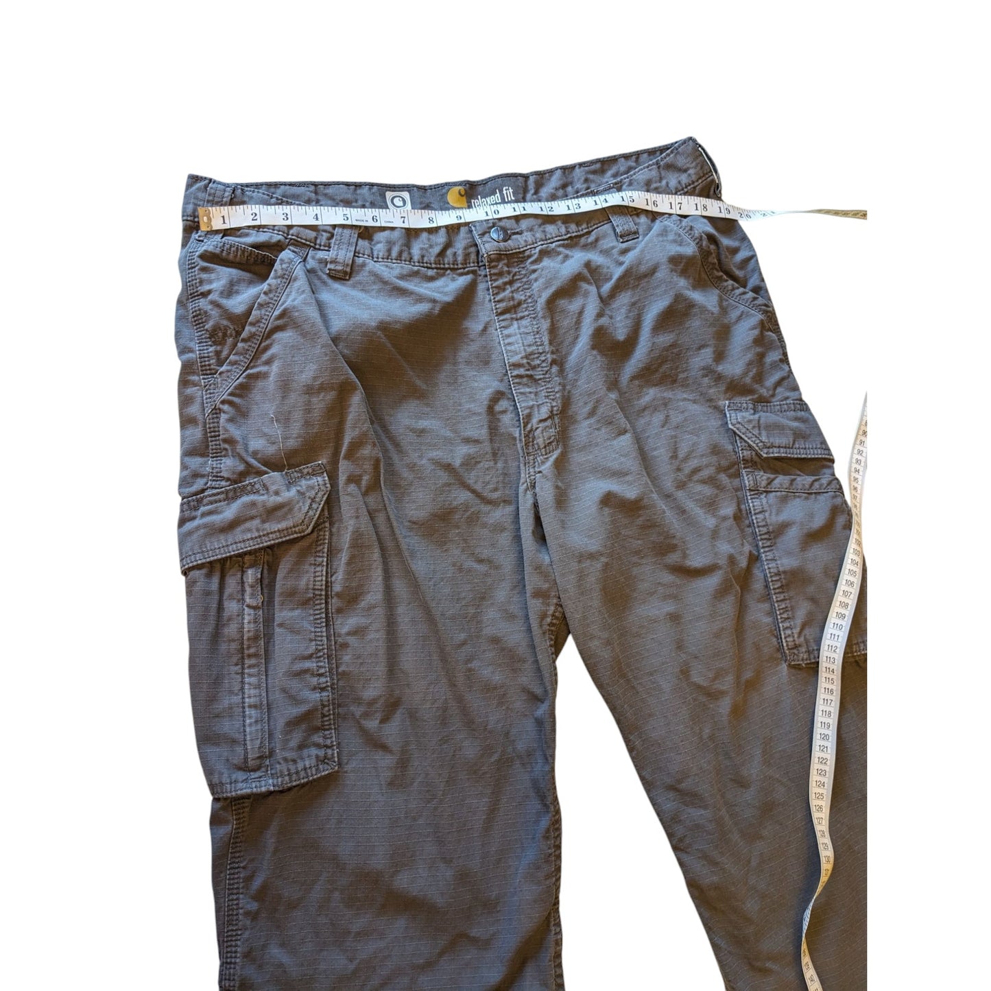Carhartt Force Cargo Pants Mens 40x30 Relaxed Fit Ripstop Utility Work Trousers