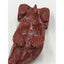 Native American Zuni Bear Fetish Derrick Kaamasee Pipestone Carving Turquoise 4"
