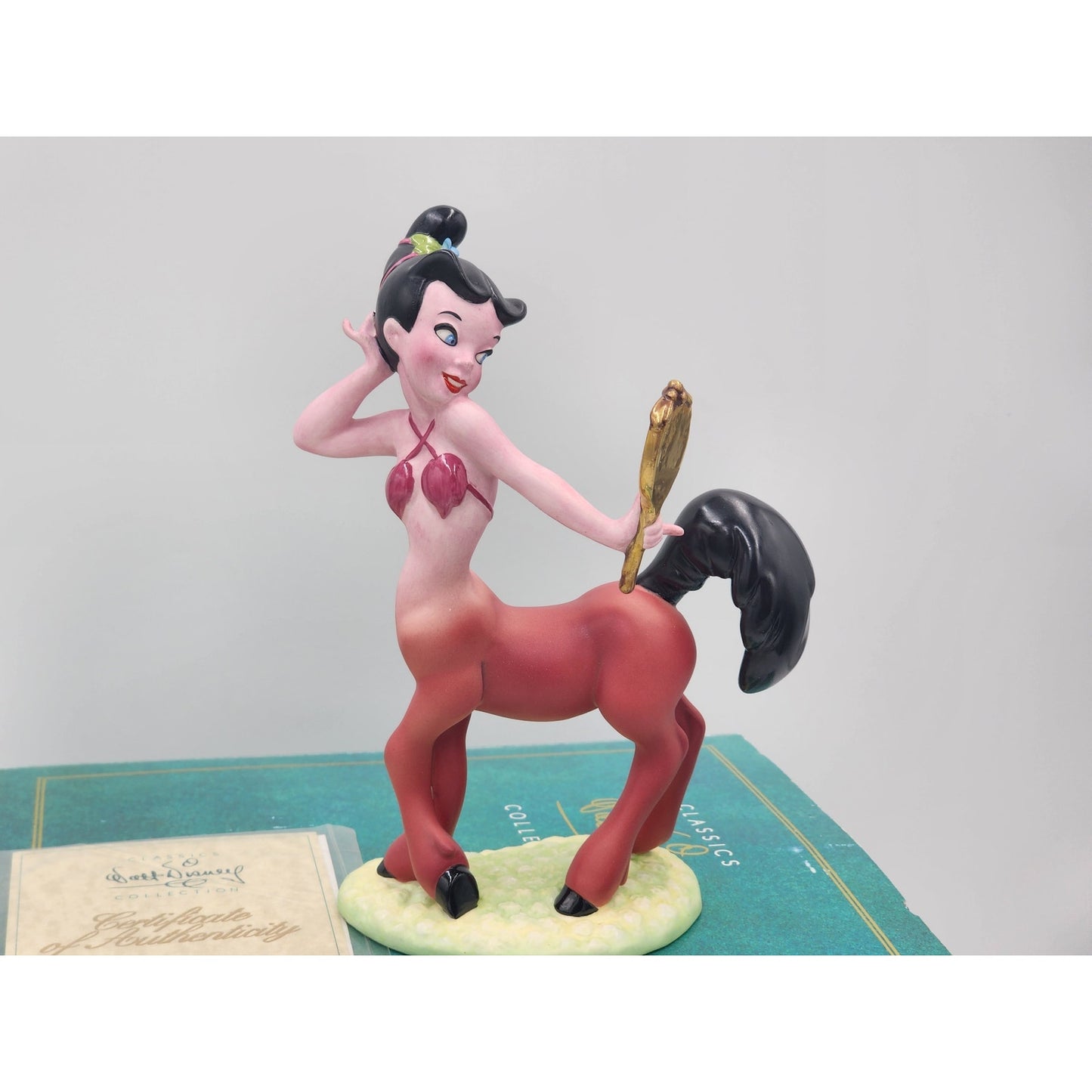 WDCC Fantasia Pink Centaurette Figurine Romantic Reflections Disney COA Box