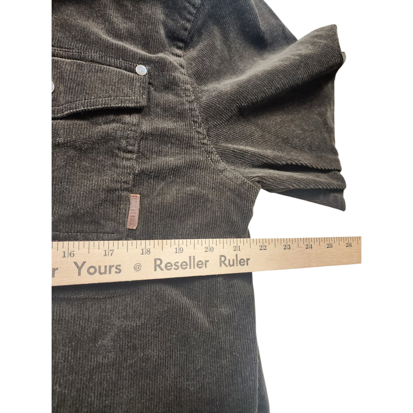 Legendary Whitetails Tough Buck Corduroy Shirt Jacket Large Tall Flannel Shacket