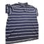 Polo Ralph Lauren Men 3XLT Tall Striped Polo Shirt Navy Cotton Short Sleeve