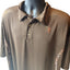 Browning Polo Shirt Mens 2XL Brown Performance Hunting Logo Camo Accents Short