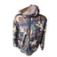Beautiful Giant Camo Windbreaker Jacket Mens Medium Zip Up Hooded Lightweight