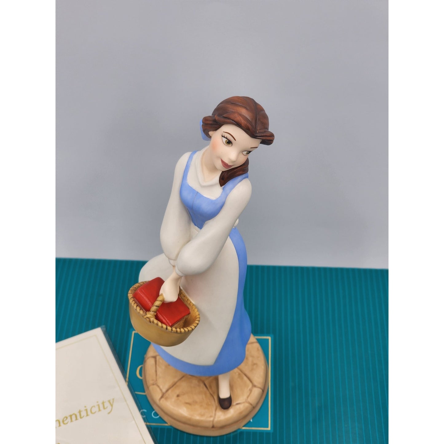 WDCC Belle Dreaming of a Great Wide Somewhere Beauty Beast 10th Anniversary COA