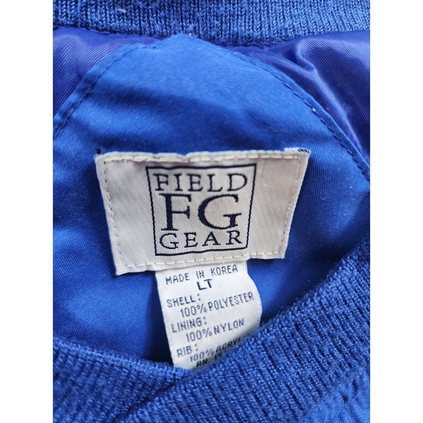 Field Gear Pullover Men Large Tall Windbreaker Jacket Vintage Lightweight Hiking