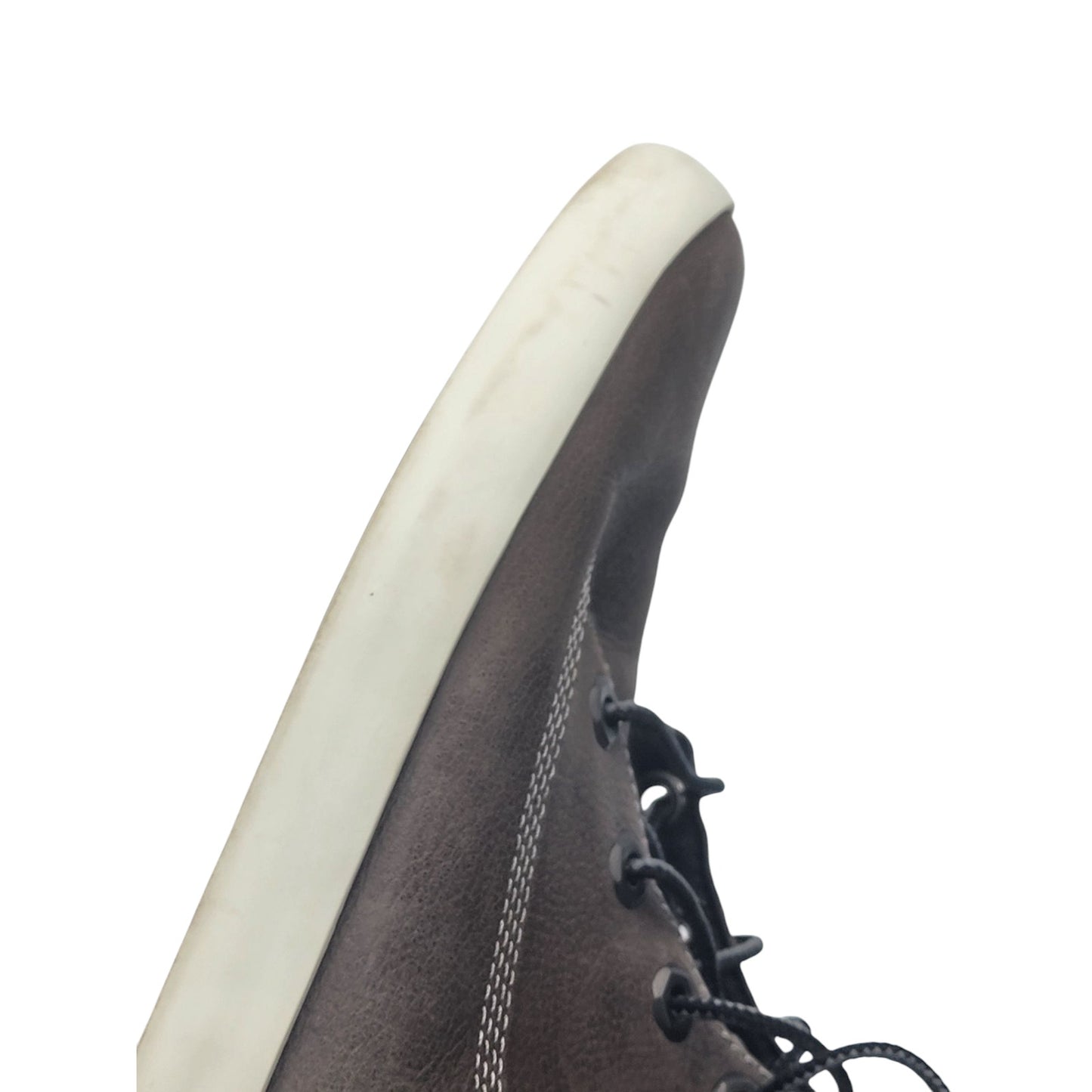 Timberland Boots Womens 8 Glastenbury Lace Up Waterproof Eco Green Rubber A149A