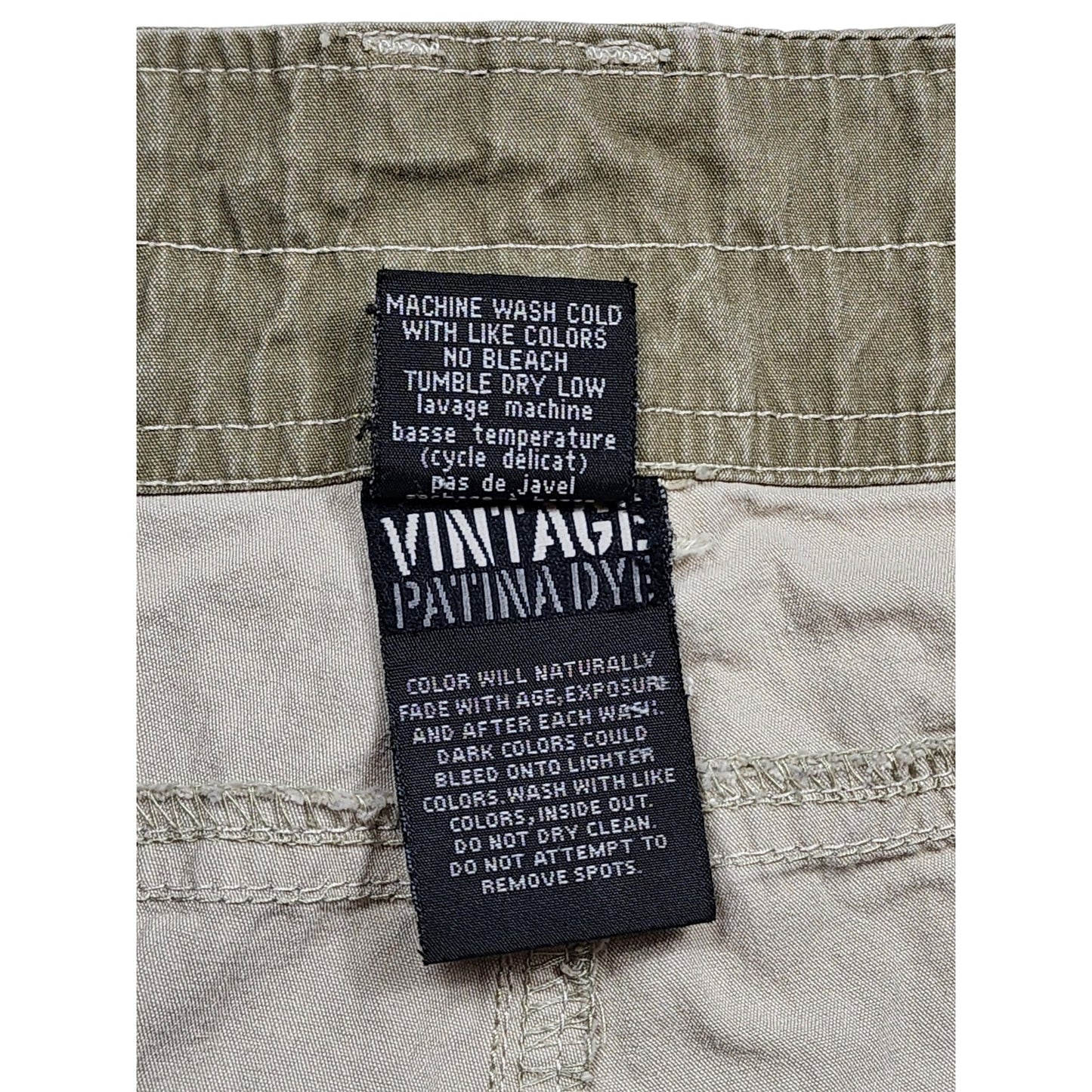 KUHL Shorts Mens 36 Mountain Cargo Rugged Hiking Tactical Utility Vintage Patina