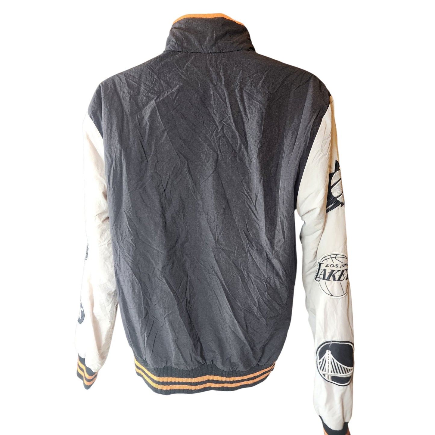 New Era NBA East West Coast Varsity Jacket Small Bomber Lakers Bulls Celtics