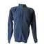 Tommy Bahama Pullover Sweatshirt Mens Large Zip Navy Blue Fleece Preppy Warm