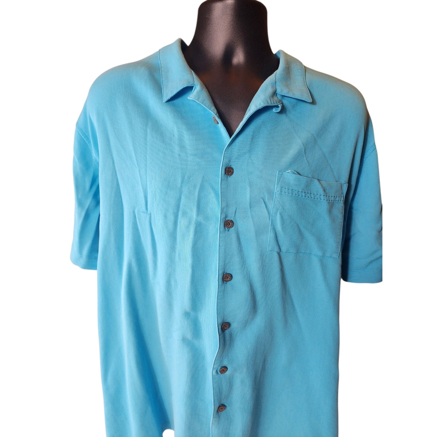 Island Passport Shirt Men 3XL Short Sleeve Button Rayon Light Summer Resort