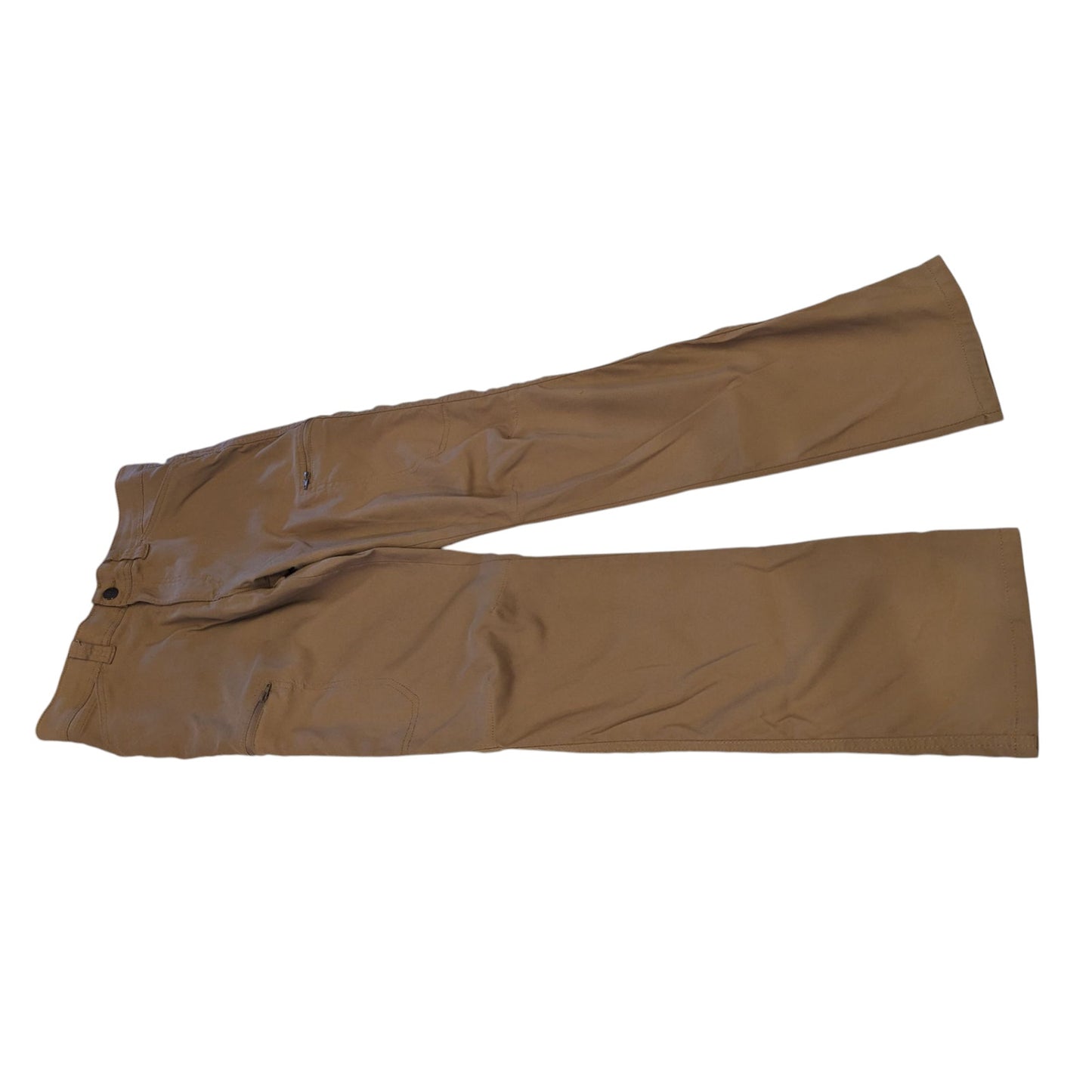 Wrangler Pants Mens 29x30 Outdoor Cargo Brown Workwear Utility Stretch Hiking