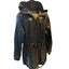Vintage Limited Leather Jacket Womens Medium Hooded Full Zip Grunge Winter Parka