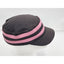 Under Armour Military Cadet Hat Womens Hap Sports Athletic Gray Pink Running