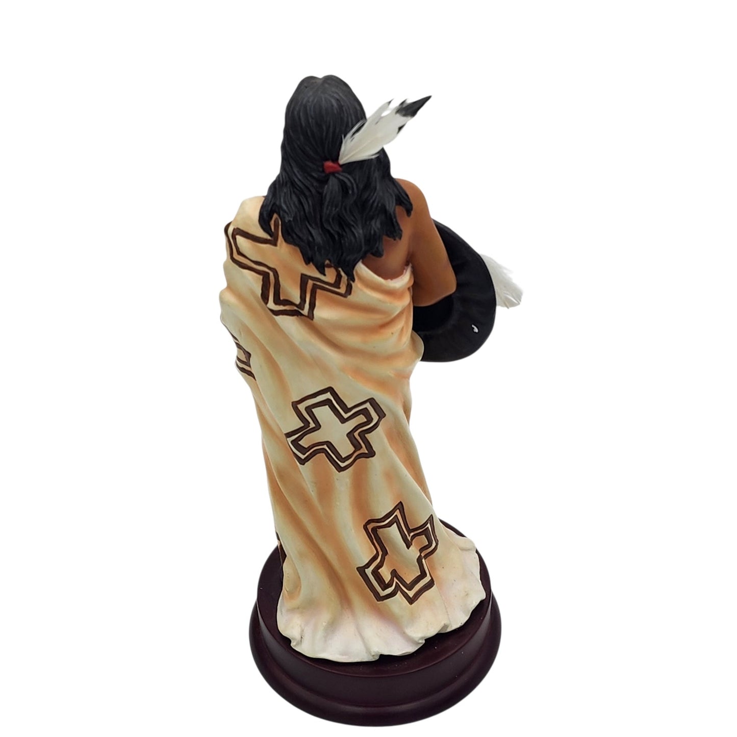 JD Challenger White Breast Southwest Style Figurine Westland Warrior Box 15106