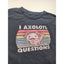 Axolotl Graphic TShirt Medium Vintage Style Pun Tee Humor Retro Rainbow Meme Y2K