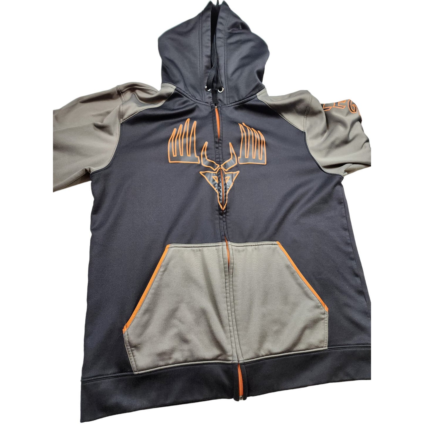 Legendary Whitetails Hoodie Mens Medium Pullover Full Zip Sweatshirt Hunting