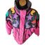 Mulberry Street Ski Jacket Womens Medium Colorblock Fleece Winter 80s 90 Vibes