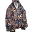 Beautiful Giant Camo Windbreaker Jacket Mens Medium Zip Up Hooded Lightweight