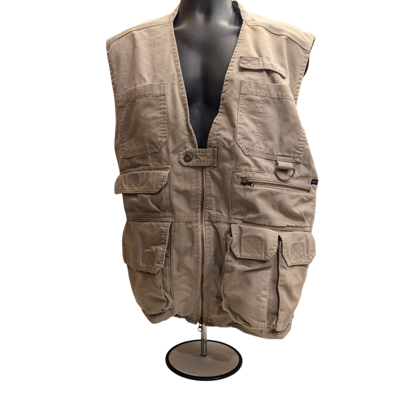 5.11 Tactical Series Mens XL Vest Utility Outdoor Hunting Fishing Shooting Photo