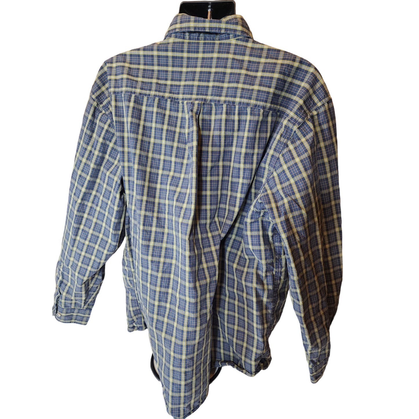Carhartt Shirt Mens 2XL Plaid Classic Button Up Casual Long Sleeve Cotton Casual