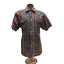 Wrangler Shirt Mens Large Plaid Western Short Sleeve Snap Buttons Cowboy Country