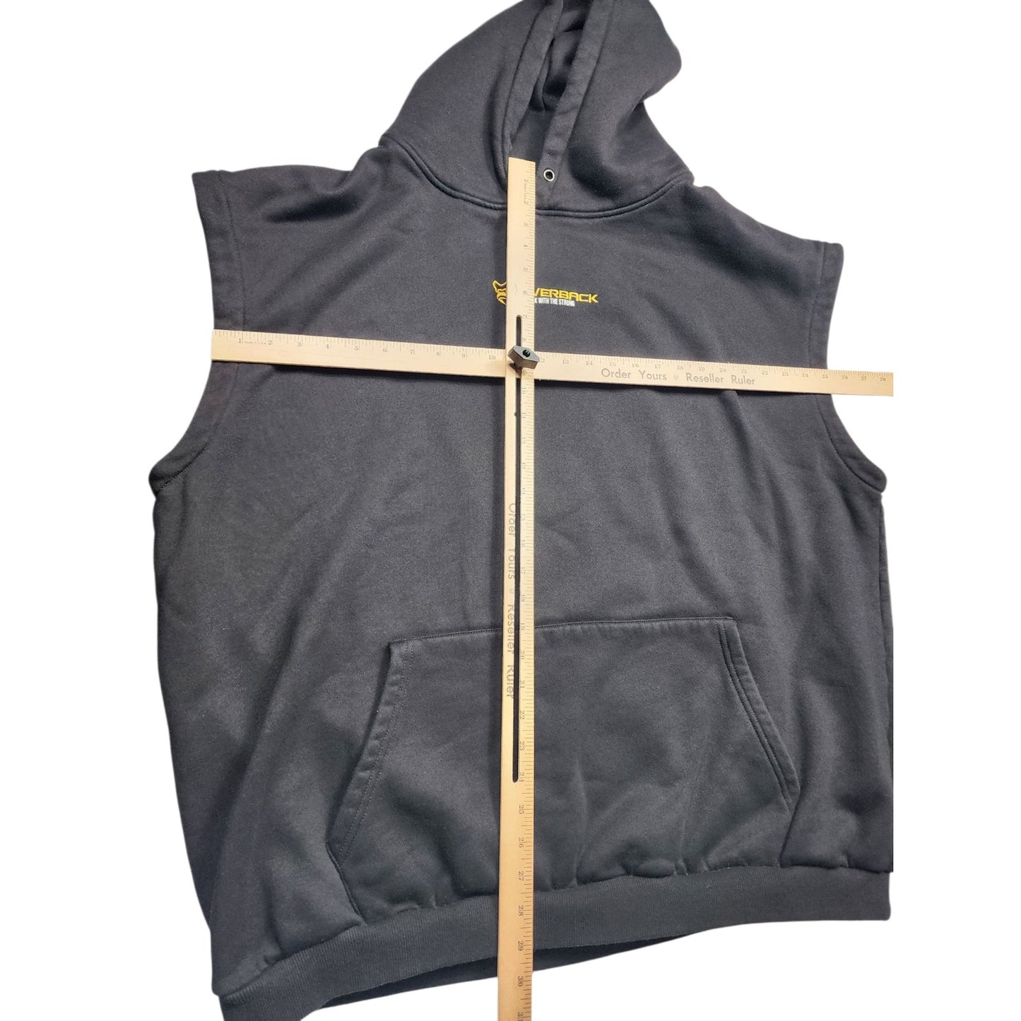 Silverback Strength Club Sleeveless Hoodie Mens 4XL Gym Bodybuilding Musclewear