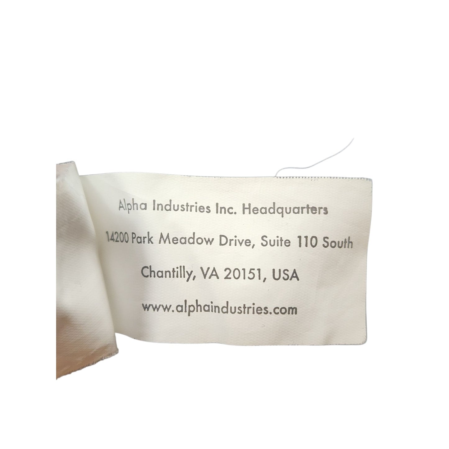 Alpha Industries NASA Apollo MA-1 Bomber Jacket Large Flight USAF Space Aviation